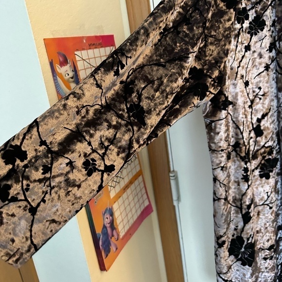 NWT Lauren Michelle Woman 2X great and black open front longline cardigan - Picture 5 of 6